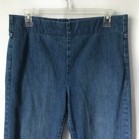 NYDJ Jeans Large Womens Straight Pull On Lift X Tuck Spanspring Denim Med Wash L - Picture 4 of 8